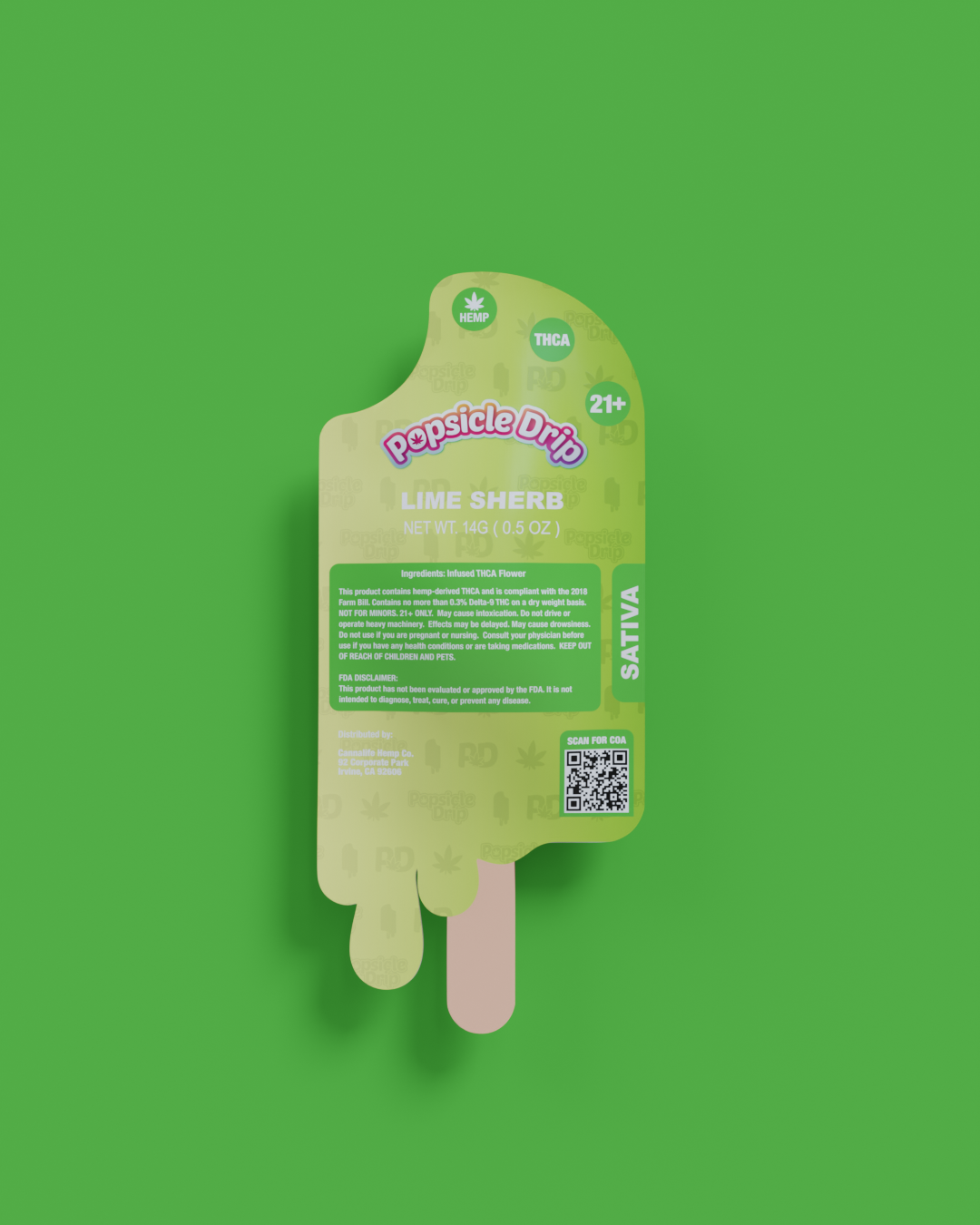 Lime Sherb 14G (0.5OZ)