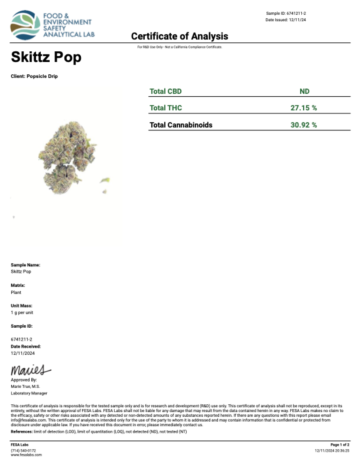 Skittz Pop 14G (0.5OZ)